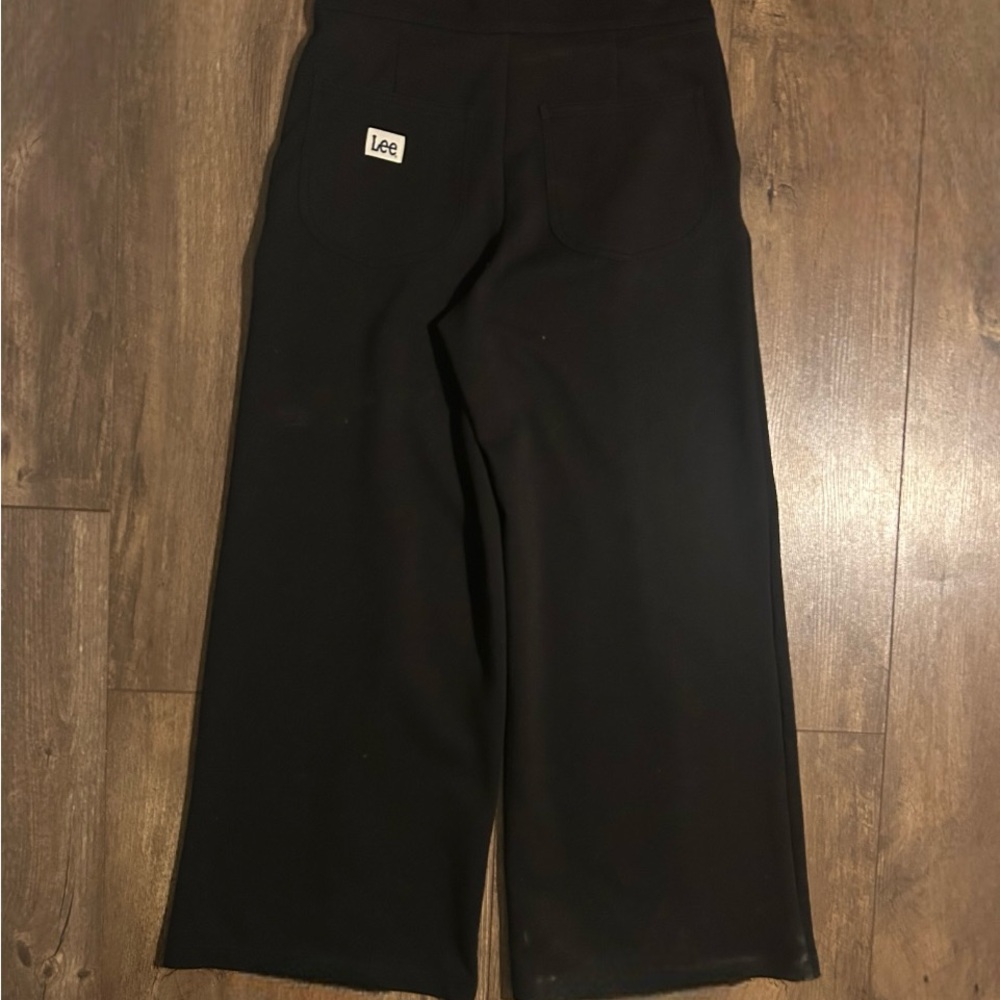 Lee Black Wide-Leg Pants
